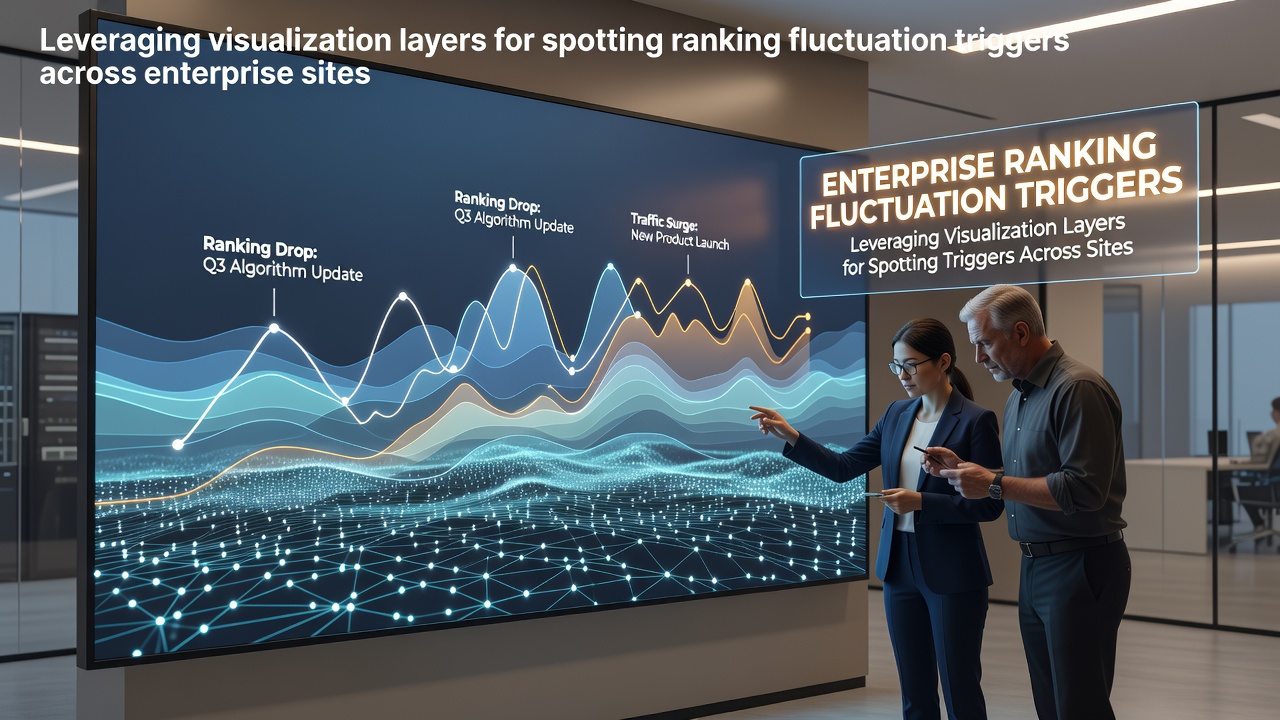Leveraging Visualization Layers for Spotting Ranking Fluctuation Triggers Across Enterprise Sites
